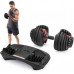 Гантеля розбірна регульована Gymtek 2,5-24 кг G-66882 Червона-Чорна