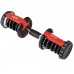 Гантеля розбірна регульована Gymtek 2,5-24 кг G-66882 Червона-Чорна