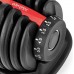 Гантеля розбірна регульована Gymtek 2,5-24 кг G-66882 Червона-Чорна