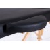 Массажный стол RESTPRO Classic Oval 2 Black, двухсекционный
