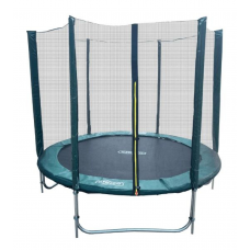 Батут KIDIGO 244 см з сіткою та драбиною