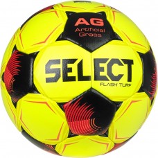 М'яч футбольний SELECT Flash Turf р.5 v26 FIFA Basic (008) жовто/червоний