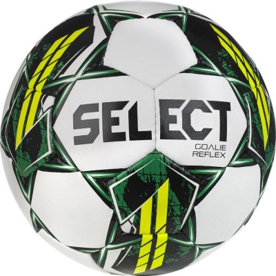 Мяч футбольный SELECT Goalie Reflex Extra р.5 v23 (076) бел/зеленый