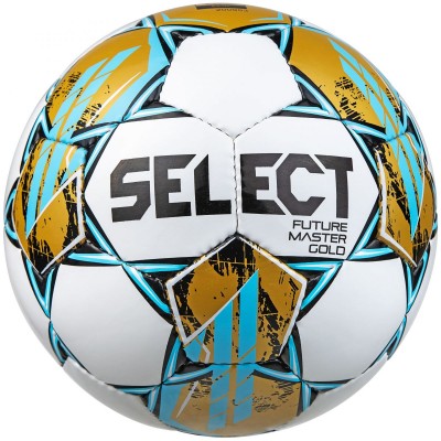 М’яч футзальний SELECT Futsal Future Master Gold (FIFA Basic) v24 (565) біло/блакитно/золотий