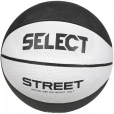 Мяч баскетбольный SELECT Street Basket v23 (126) бело/черный, 5