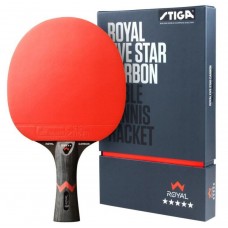 Ракетка для настольного тенниса Stiga Royal Carbon 5 Star FL Ракетка для настольного тенниса Stiga Royal Carbon 5 Star FL