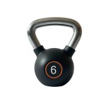 Гиря 6 кг чавунна обгумована Generation Fitness FF51F3-6kg