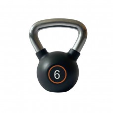 Гиря 6 кг чавунна обгумована Generation Fitness FF51F3-6kg