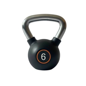 Гиря 6 кг чавунна обгумована Generation Fitness FF51F3-6kg