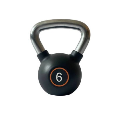 Гиря 6 кг чавунна обгумована Generation Fitness FF51F3-6kg