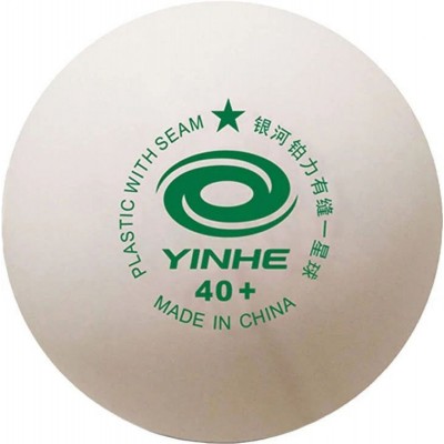 Мячи для настольного тенниса Yinhe 1* ABS 40+ (100 шт в уп)