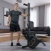 Гребний тренажер Hop-Sport HS-085R Bazel Золотистий, Чорний