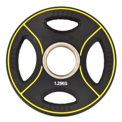 Диск олимпийский 1,25 кг полиуретановый Generation Fitness FF51C4D-1,25 кг
