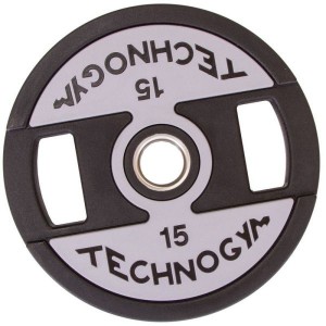 Диск олимпийский 15 кг Technogym TGD-15 Диск олимпийский 15 кг Technogym TGD-15