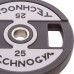 Диск олимпийский 25 кг Technogym TGD-25