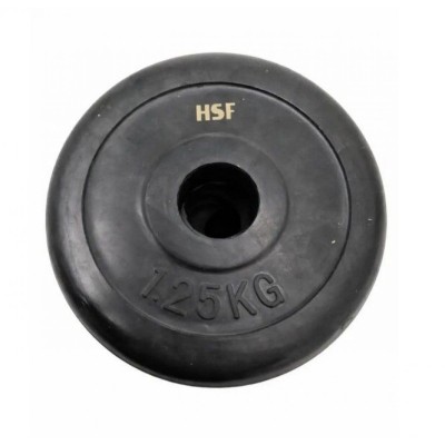 Диск обрезиненный HouseFit 1,25кг R-1.25
