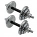 Гантели наборные Newt Home Chrom 2 шт по 10 кг NE-GT-S10 хромированные