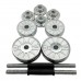 Гантели наборные Newt Home Chrom 2 шт по 10 кг NE-GT-S10 хромированные