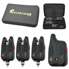 Набор сигнализаторов GLADIATOR RF1118 3+1 Black с пейджером