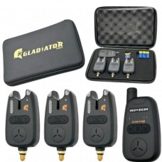 Набор сигнализаторов GLADIATOR RF298 3+1 Black с пейджером