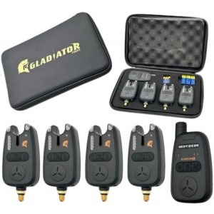 Набір сигналізаторів GLADIATOR RF298 4+1 Black з пейджером