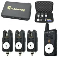 Набор сигнализаторов GLADIATOR RF698 3+1 Black с пейджером Набор сигнализаторов GLADIATOR RF698 3+1 Black с пейджером