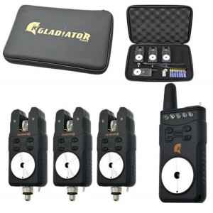 Набір сигналізаторів GLADIATOR RF698 3+1 Black з пейджером