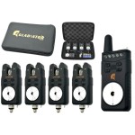 Набір сигналізаторів GLADIATOR RF698 4+1 Black з пейджером