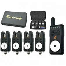 Набор сигнализаторов GLADIATOR RF698 4+1 Black с пейджером Набор сигнализаторов GLADIATOR RF698 4+1 Black с пейджером