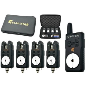 Набір сигналізаторів GLADIATOR RF698 4+1 Black з пейджером