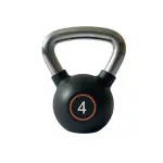 Гиря чугунная обрезиненная 4 кг Generation Fitness FF51F3-4kg