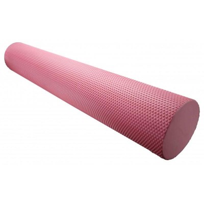 Массажный ролик для фитнеса и аэробики Power System Fitness Roller PS-4075 Pink (90*15)