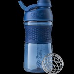 Спортивна пляшка-шейкер BlenderBottle SportMixer Twist 590ml Navy (ORIGINAL) 