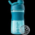 Спортивна пляшка-шейкер BlenderBottle SportMixer Twist 590ml Teal (ORIGINAL) 
