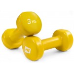 Набор круглых виниловых гантелей Hop-Sport HS-V030DC 2х3 кг