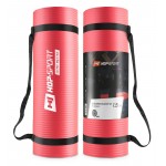 Мат для фітнесу та йоги Hop-Sport HS-N015GM 1,5 см червоний