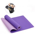 Коврик для фитнеса(йога-мат) с чехлом Newt TPE Eco 6 мм фиолетовый-сиреневый NE-4-15-2-V