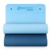 Фитнес-коврик с отверстиями Hop-Sport TPE 0,8 см HS-T008GM сине- голубой