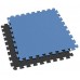 Мат-пазл Hop-Sport EVA 1cm HS-A010PM - 6 частей черный/синий