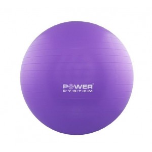 М'яч для фітнесу і гімнастики POWER SYSTEM PS-4011 55 cm Purple 