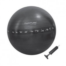 Фитбол Tunturi Gymball 75 см, чёрный (антиразрыв), 14TUSFU288