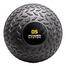 М'яч SlamBall для кросфіта і фітнесу Power System PS-4115 5кг рифлений 