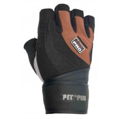 Перчатки для тяжелой атлетики Power System S2 Pro FP-04 XS Black/Brown