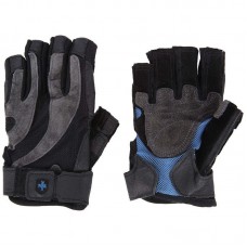Перчатки HARBINGER FlexFit Classic Non-Wristwrap Black/Blue M 135520