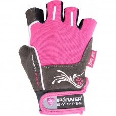Перчатки для фитнеса и тяжелой атлетики Power System Woman’s Power PS-2570 S Pink