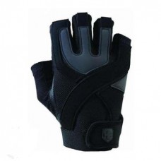 Перчатки тренировочные HARBINGER Training Grip Black/Caribbean Blue M 126020