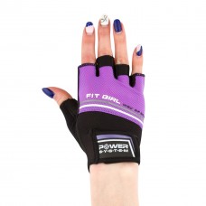 Перчатки для фитнеса и тяжелой атлетики Power System Fit Girl Evo PS-2920 Purple M