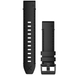 Ремешок Garmin MARQ QuickFit 22 черный кожаный 010-12738-19