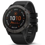 Спортивні годинник Garmin Fenix 6X Pro Solar Titanium Carbon Gray DLC 010-02157-21