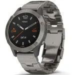 Спортивні годинник Garmin Fenix 6 Titanium with Vented Titanium Bracelet 010-02158-23